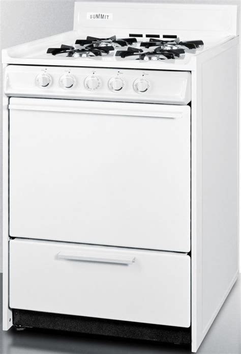 free standing propane gas range